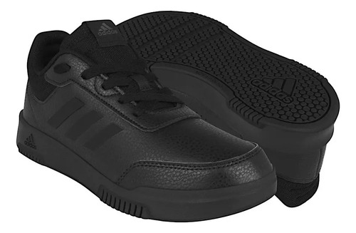 Tenis Joven adidas Tensaur Gw6424 Simipiel Negro | Envío gratis