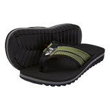 Chinelo Kenner Kivah Slot Masculino - Preto E Verde