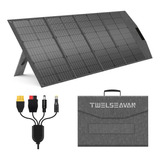 Twelseavan Panel Solar Portatil Para Estacion De Energia, Ca