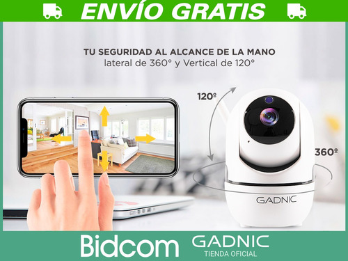 Camara De Seguridad Ip Motorizado P2p Wifi Vision Nocturna
