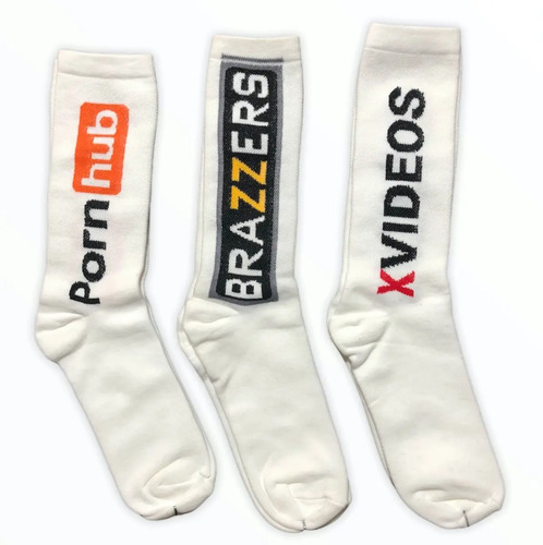 Calcetas Calcetines Brazzers Pornhub Xvideos Xxx 3 Pares | Meses sin interés