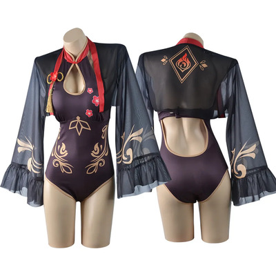 .. Disfraz De Cosplay De Hu Tao Lisa Minci Gorou De Game . | Envío gratis