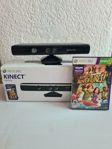 Sensor Kinect Para Xbox 360 Con Un Juego