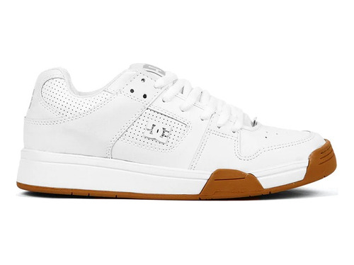 Zapatilla Dc Shoes Modelo Manteca Rs Blanco Marrón Exclusiva