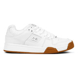 Zapatilla Dc Shoes Modelo Manteca Rs Blanco Marrón Exclusiva