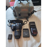 Vendo Câmera Nikon D5100 Mais Lente 18-55 Completa Top 