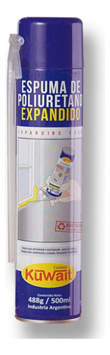 Esmalte En Aerosol Kuwait Espuma Poliuretano 500 Ml