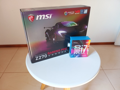 Intel I7 7700k + Mother Msi Z270 Gaming Pro Carbon