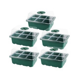 Estufa Germinação Propagator 6 Células Com Luz Led 10w Grow