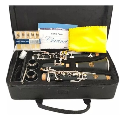 Clarinete Moresky E1 Si Bemol 17 Chaves