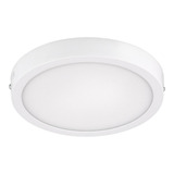 Luminario Led Sobreponer Redondo 18 W Surtek Color Blanco