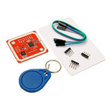 Lector Rfid Nfc Pn532 Lee Escribe Kit Con Tarjeta Y Llavero