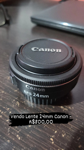  Lente Canon Efs 24mm