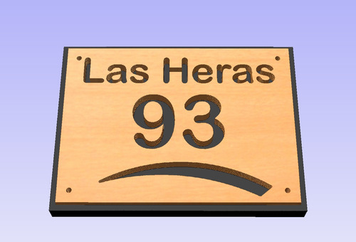 Placa Domiciliaria 