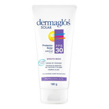 Protector Solar Dermaglós Fps30 Efecto Seco Crema 180g