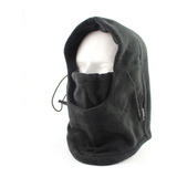 Balaclava  Polar Unitalla Color Negro Paquete De 3 Pz.