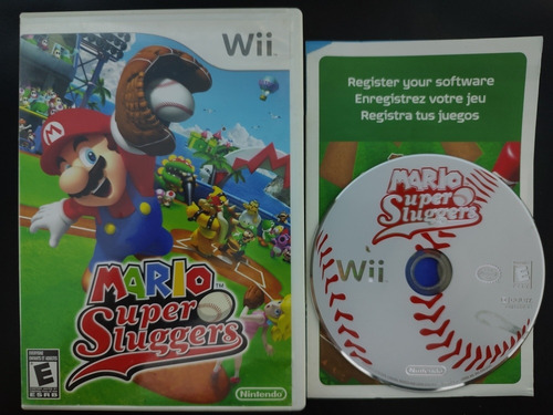 Mario Super Sluggers Nintendo Wii Original Físico Garantía 