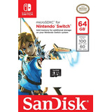 Memoria Micro Sdxc 64 Gb Nintendo Switch