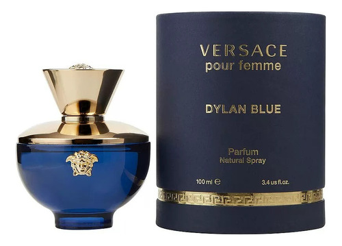 Versace Dylan Blue Pour Femme Eau De Parfum 100ml Para Mujer