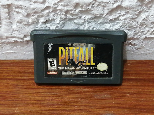 Juego Pitfall Nintendo Game Boy Advance 
