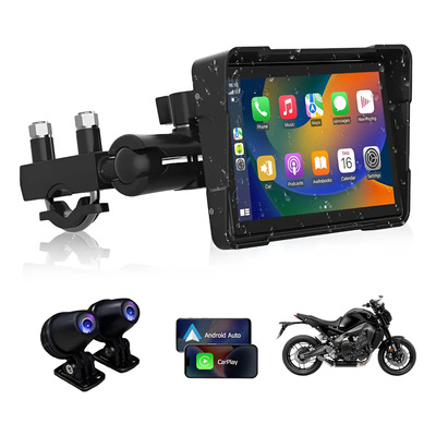 Estéreo Para Motocicleta Con Cámara Dual