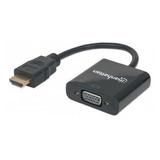 Cable Convertidor Manhattan Hdmi A Vga Hd15 1080p Macho-hemb