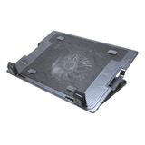 Base Ventilador Notebook 9 A 17 Pulgadas /03-tl155 Color Negro