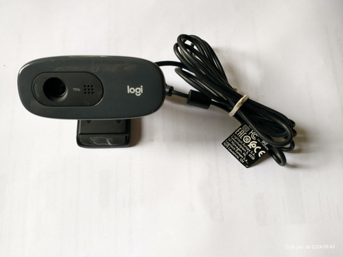 Câmera Webcam Logitech C270 Hd Com 3 Mp Widescreen 720p 