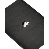 Skin Vinilo Negro Cepillado Para Macbook Air/pro M1