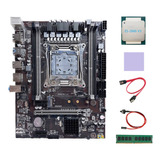 Placa Base X99 Lga2011-3 Placa Base De Computadora+e5 2666 V