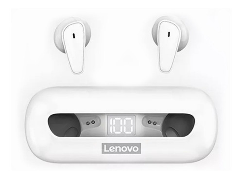 Auriculares  In-ear Inalámbricos Lenovo Xt95  Blanco