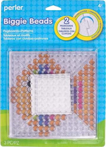 Perler Beads Beads Pegboards Para Manualidades Infantiles, 3