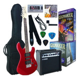 Guitarra Eléctrica Yamaha Erg121gp Iimr Kit Ampl/estuche/red