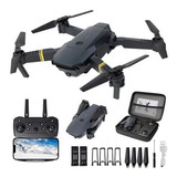 Dron Eachine E58 Con Cámara Negra De 2,4 Ghz, 2 Baterías
