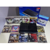 Playstation 3 Superslim 250gb + 11 Juegos + 1 Joystick Nuevo