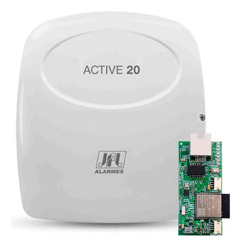 Kit Central Alarme Com Módulo Jfl Conexão Wi-fi E Bluetooth