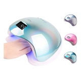 Lampara De Uñas Lampara Uv Led 54w Tornasol Temporizador 