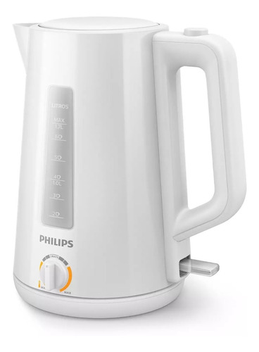 Pava Electrica Philips Blanca 1,7 Lts Hd9368