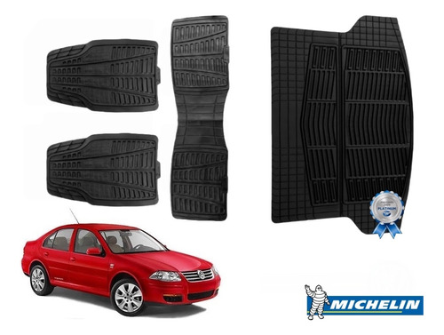 Tapetes 3pz Uso Rudo + Cajuela Michelin Jetta Clasico 2015