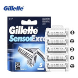 Cartucho De Gillette Sensor Excel 5 Unidades