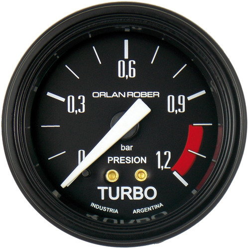 2 Relojes Orlan Rober Classic 52mm Presion Aceite Y Turbo 1,2 Bar