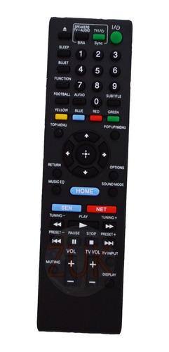 Control Remoto Home Audio Equipo Compatible Sony 606 Zuk