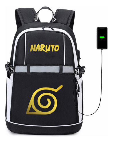 Mochila Bronceadora Transfronteriza Naruto Fashion Travel Ba