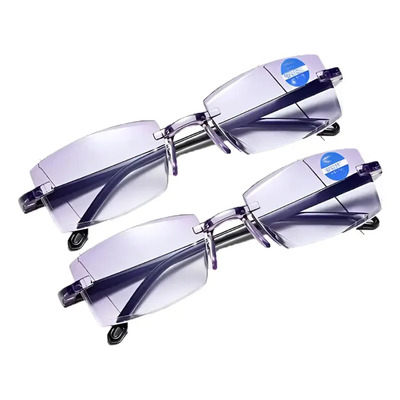 2pcs Gafas Inteligentes Auto Zoom Rimless Presbyopia Glasses | MercadoLibre