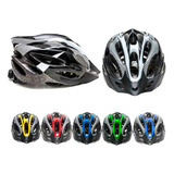 Capacete Adulto Ciclista Tamanho Único Bike Ciclismo Cor Azul