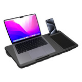 Soporte Mesa Cama Notebook Tablet Fibra De Carbono+ Mousepad