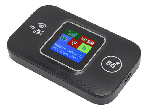 Enrutador Wifi Móvil 4g Lte Hotspot Con Pantalla A Color Ina