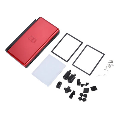 Carcasa Roja Roja Para Piezas De Reparación Completas De Ds