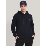 Polerón Hoodie Logo Monogram Azul Tommy Hilfiger