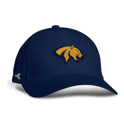 Gorra Deportiva 6 Paneles Con Broche Azul Marino Liso 58.7